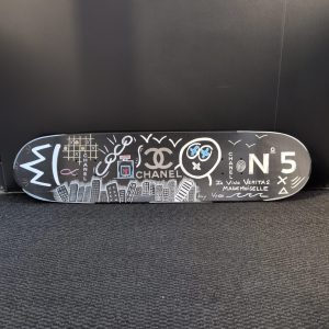 Skate inspiré Chanel noir