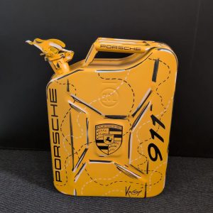 Jerrican inspiré Porsche jaune