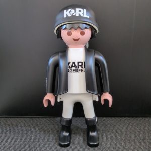 Playmobil inspiré Karl Lagerfeld