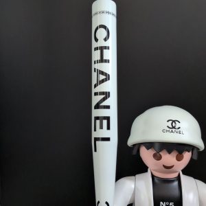 Batte inspirée Chanel blanche