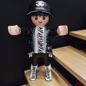 Playmobil inspiré Chanel zèbre