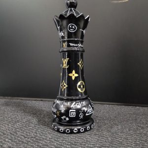 Dame Noire inspirée Louis Vuitton