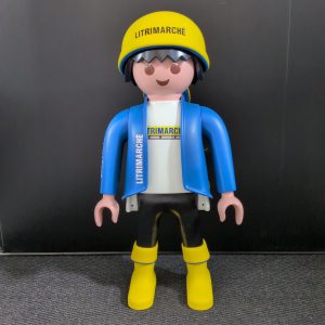 Playmobil personnalisé entreprise (Litrimarché)