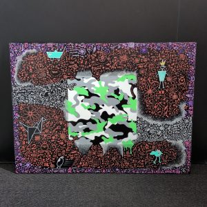 Toile Jungle Town
