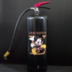 Extincteur Mickey inspiré Louis Vuitton